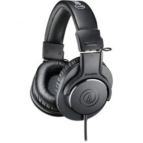 Tai Nghe Kiểm Âm Closed-Back Audio Technica ATH-M20x (Màu Đen)