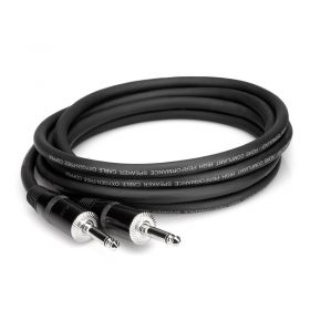 Hosa SKJ-405 Pro Speaker Cable - 1/4 inch TS to 1/4 inch TS - 5 foot (1,5m)