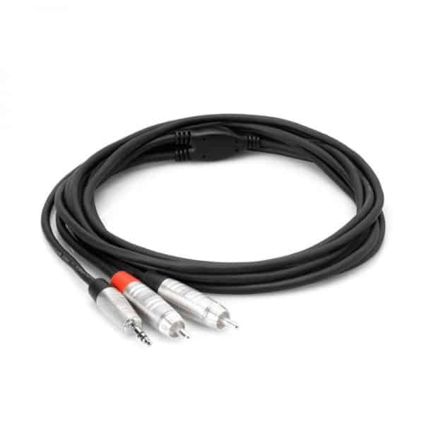 Cáp Hosa Pro Stereo Breakout REAN 3.5mm TRS to Dual RCA