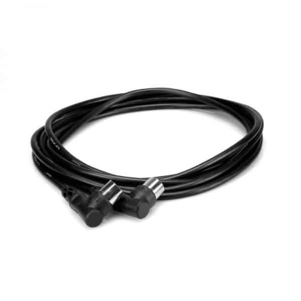 Cáp Hosa Right-angle MIDI Cable 5-pin DIN to Same