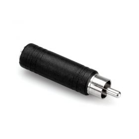 Hosa GPR-104 TS to RCA Adapter | Đầu Jack 6.35mm (6 ly) TS cái sang Jack RCA đực (F–M)