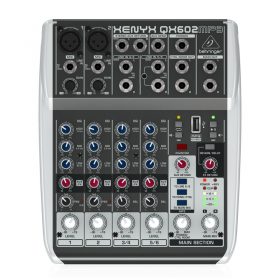 Mixer Behringer XENYX QX602MP3