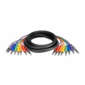 Hosa CSS-801 Balanced Snake Cable | 8-channel 6.35mm (6 ly) TRS sang TRS (Dài 1m)
