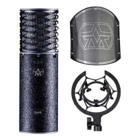 Micro Condenser Aston Spirit Black Bundle (Màu Đen)