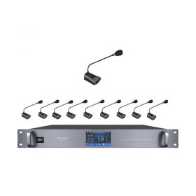 Bộ Micro Cổ Ngỗng Có Dây BAOMIC - BM-222-SET (10 Micro)