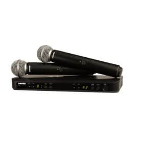 Bộ Micro Cầm Tay Không Dây Shure BLX288/SM58 (02 Micro)