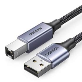 Cáp Máy In UGREEN-80804 USB 2.0 – Type A Ra Type B – 10 foot (3m)