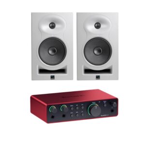 Combo Focusrite 2i2 Gen 4 + Kali Audio LP-6 V2