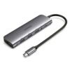Bộ Chuyển Đổi Type C Sang HDMI, 3xUSB 3.0, 1xAUX3.5mm, 1xPD Ugreen 80132