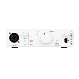 Arturia MiniFuse 1 USB-C Audio Interface - Màu Trắng