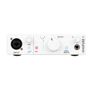 Arturia MiniFuse 1 USB-C Audio Interface - Màu Trắng