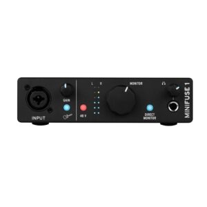 Arturia MiniFuse 1 USB-C Audio Interface – Màu Đen