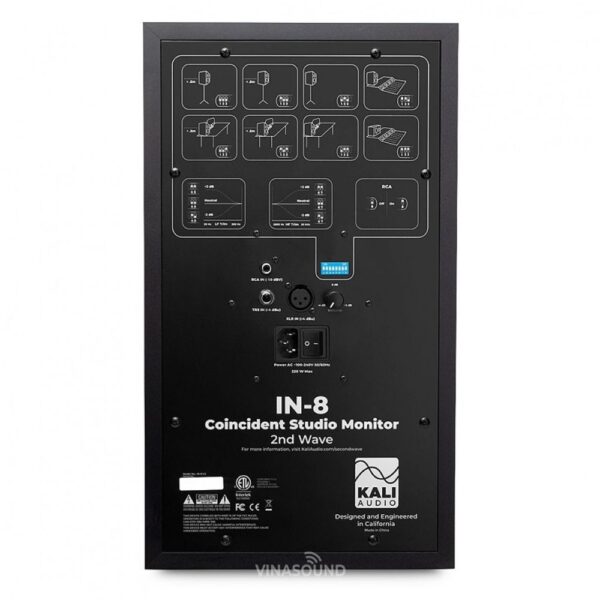 Loa Kiểm Âm Kali Audio IN-8 V2 (Cặp, Màu Đen) - Ảnh 3