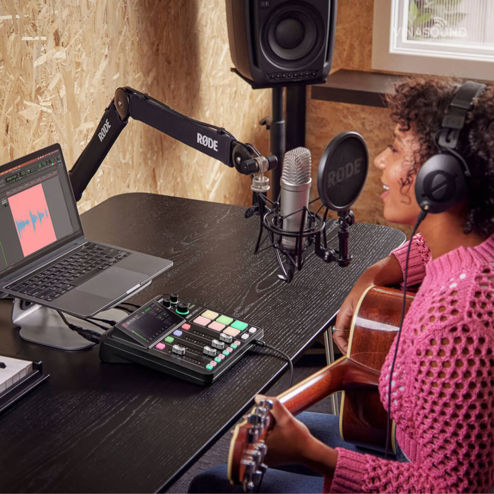 RODE RODECaster Duo – Mixer Thu Âm Đa Năng Cho Podcaster & Creator - Ảnh 9