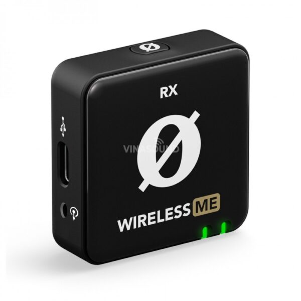 Bộ Micro Cài Áo Không Dây Rode Wireless ME Dual (1 Receiver + 2 Mic) - Màu Đen - Ảnh 5