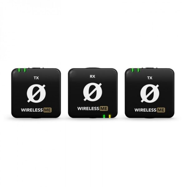 Bộ Micro Cài Áo Không Dây Rode Wireless ME Dual (1 Receiver + 2 Mic) - Màu Đen