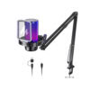 Bộ Micro Thu Âm Condenser MAONO RGB DGM20S Black (Màu Đen + Giá Đỡ Kẹp Bàn)