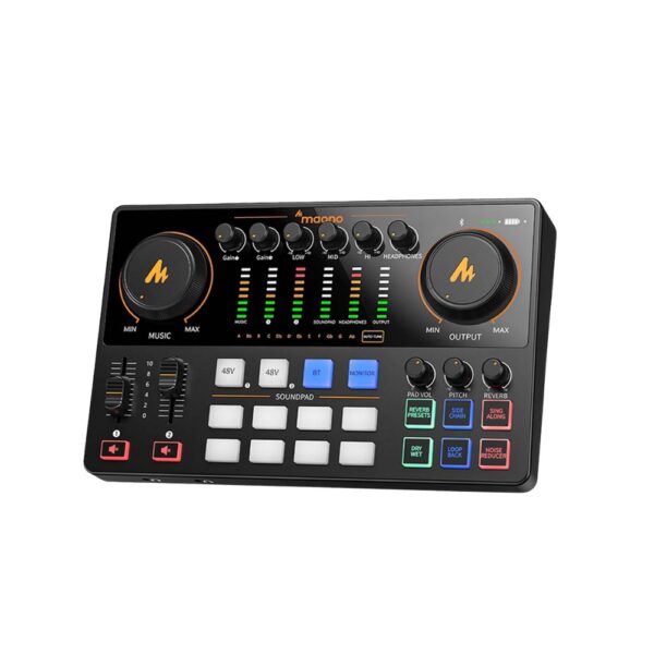 Bộ trộn âm thanh Maono E2 GEN2 (Tích Hợp Auto-tune)