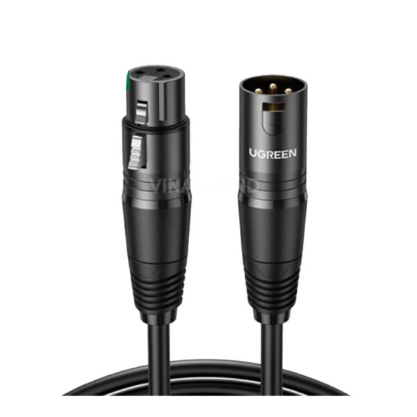 Dây Cáp Micro Ugreen 20711 | Jack Canon Cái (XLR3F) sang Canon Đực (XLR3M) (Dài 3m) - Ảnh 2