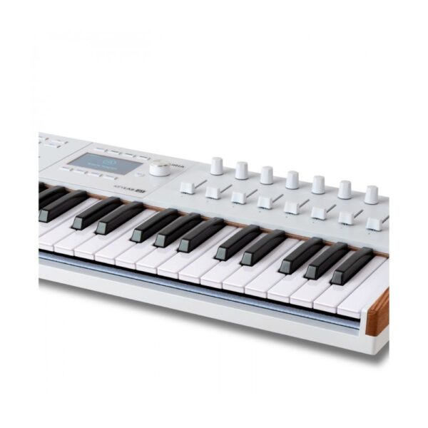 Arturia KeyLab 61 Mk3 – Bàn Phím MIDI 61 Phím (Màu Trắng) - Ảnh 5