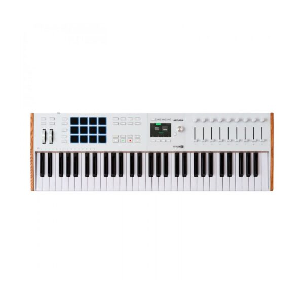 Arturia KeyLab 61 Mk3 – Bàn Phím MIDI 61 Phím (Màu Trắng)