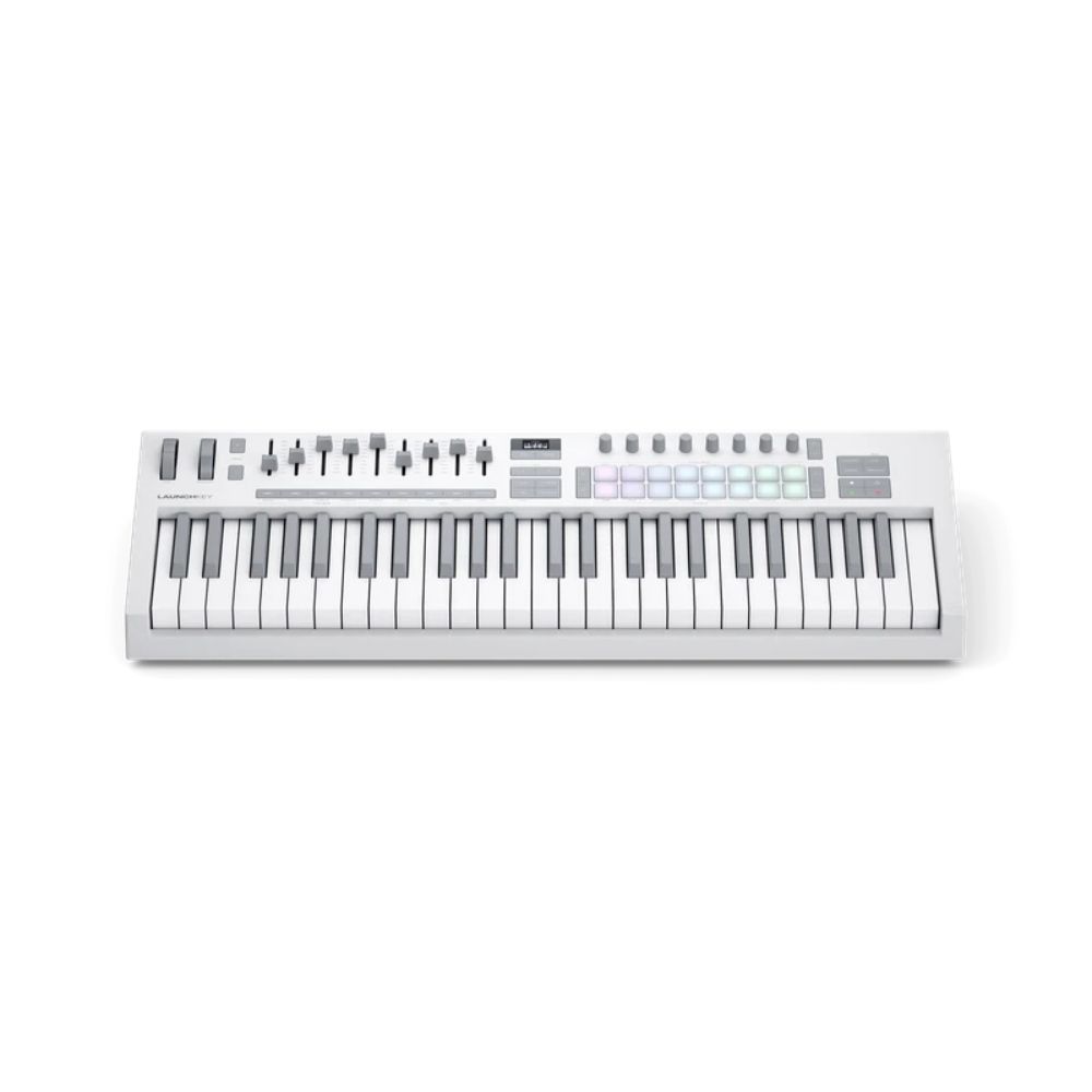 Novation Launchkey 49 MK4 MIDI Keyboard Controller (Màu Trắng) - Ảnh 2