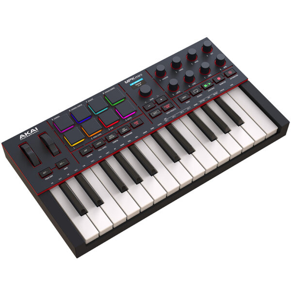 Akai MPK Mini IV – Bàn Phím MIDI Controller 25 Phím Nhỏ Gọn (Màu Đen) - Ảnh 2