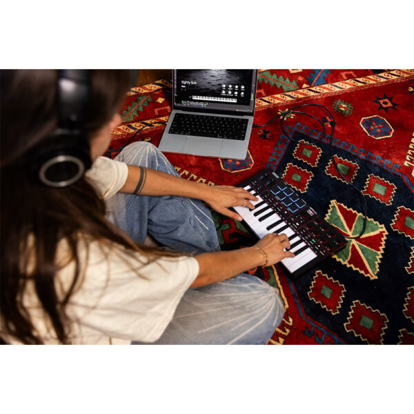Akai MPK Mini IV – Bàn Phím MIDI Controller 25 Phím Nhỏ Gọn (Màu Đen) - Ảnh 5