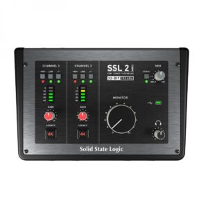 Alternative view of SSL 2 MKII – Audio Interface USB Thu Âm Home Studio