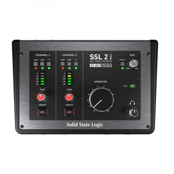 SSL 2 MKII – Audio Interface USB Thu Âm Home Studio - Ảnh 2