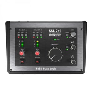 Alternative view of SSL 2+ MKII – Sound Card Thu Âm USB Chuyên Nghiệp
