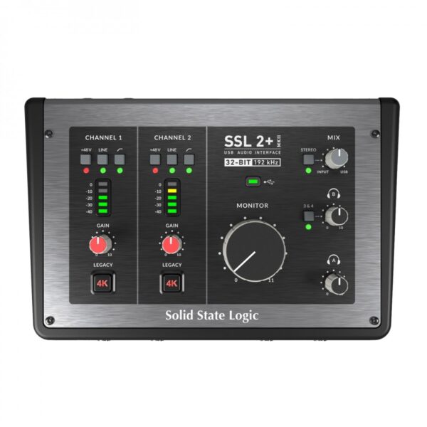 SSL 2+ MKII – Sound Card Thu Âm USB Chuyên Nghiệp - Ảnh 2