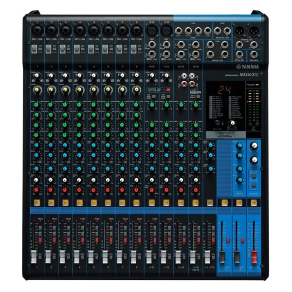 Yamaha MG16XU – Bàn Mixing Analog 16 Kênh 01